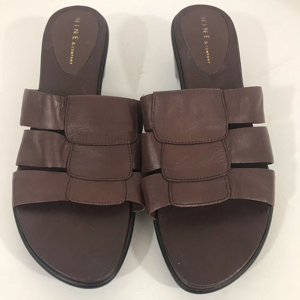 Nine & Co Brown Size 11 Sandal